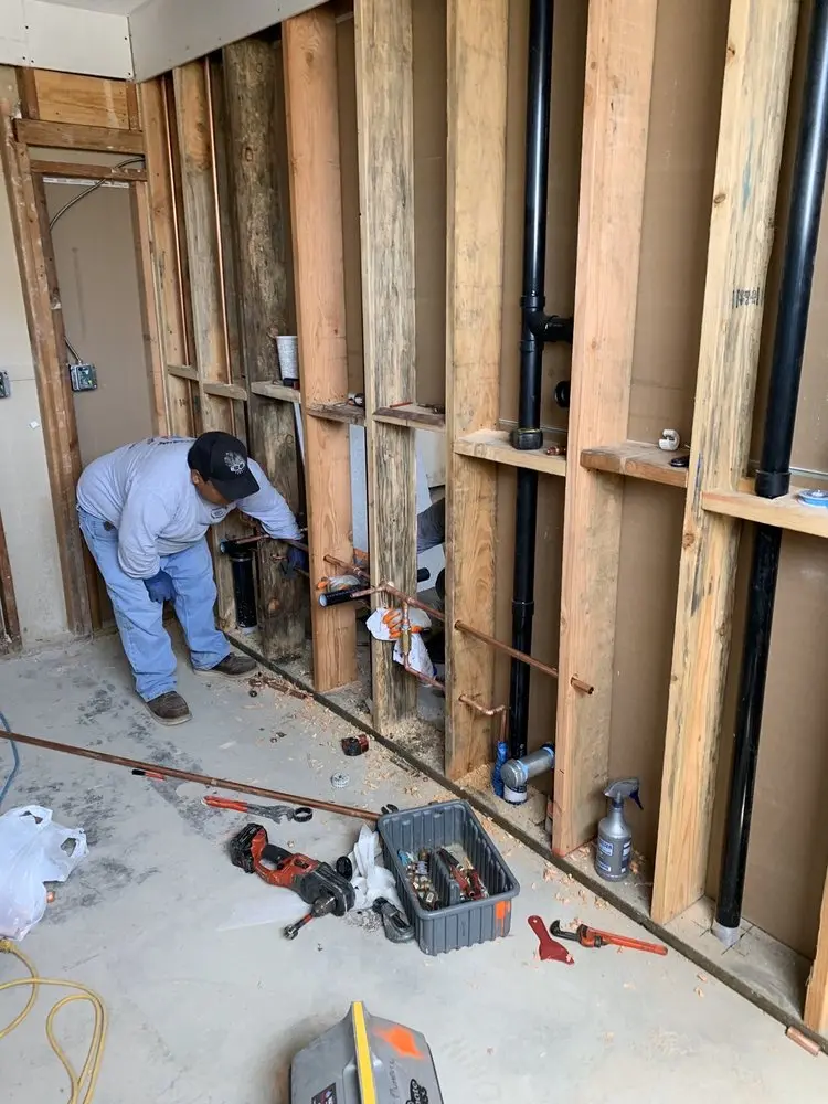Commercial rough-in plumbing for Gas Line Repair in Michigan-Glide-Sutter